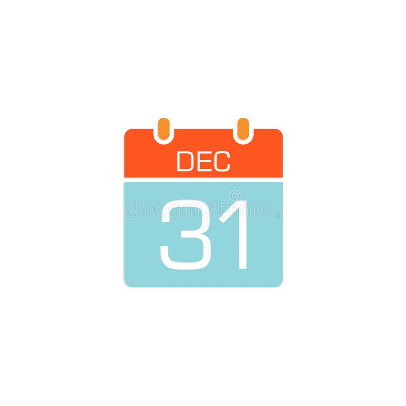Icono común 6 del calendario del vector stock de ilustración Icono común 6 del calendario del vector stock de ilustración