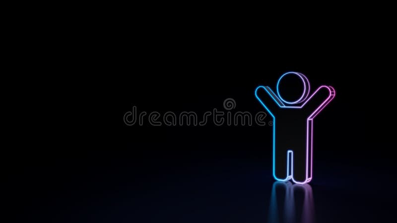 icono 3d del niño libre illustration icono 3d del niño libre illustration