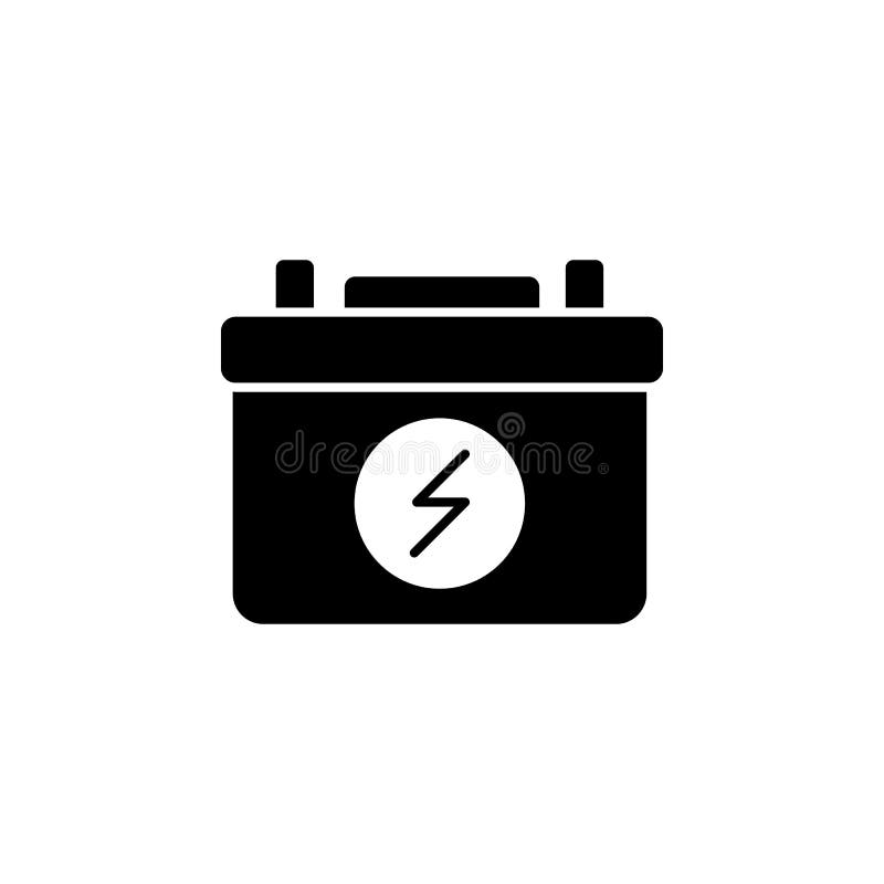 Icono de alimentación de batería. elemento de icono aislado de ecología. icono de diseño gráfico de calidad superior. icono de col ilustración del vector