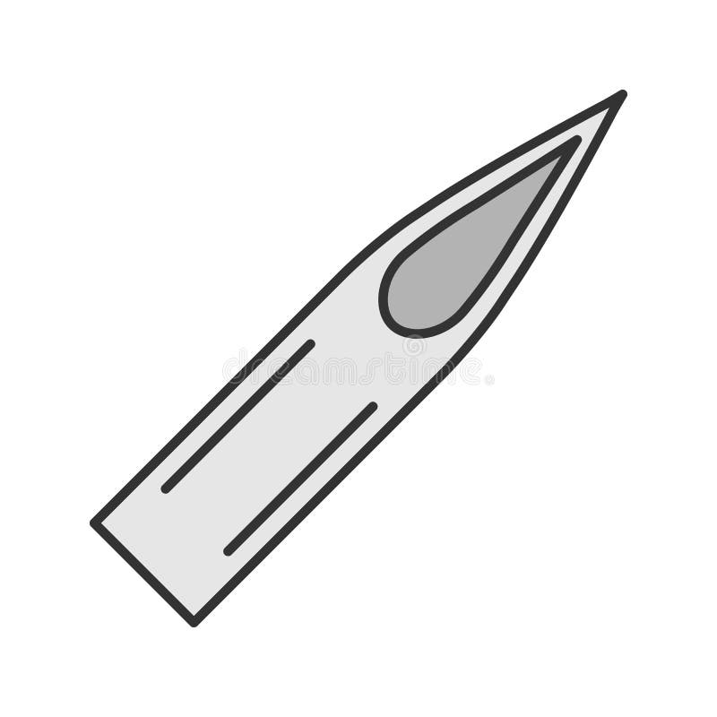 Icono de conjunto de agujas de tatuaje icono de vector de conjunto