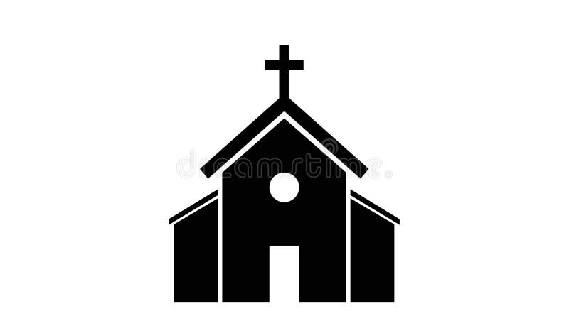 Icono De Iglesia. Vector Ilustración Aislada De Una Iglesia Ilustración del  Vector - Ilustración de edificio, pastor: 214545169