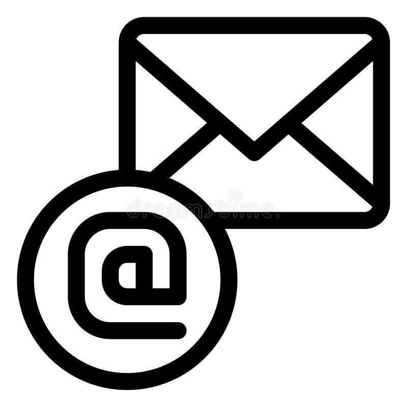 Icono de Internet blanco y negro libre illustration