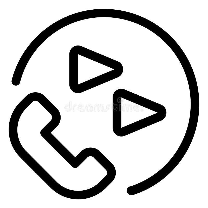 Icono de Internet blanco y negro stock de ilustración