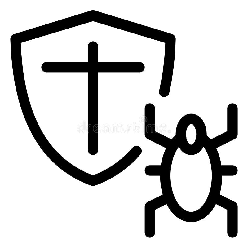 Icono de Internet blanco y negro ilustración del vector