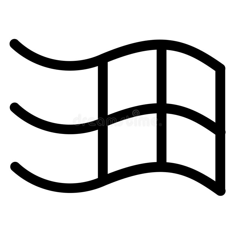 Icono de Internet blanco y negro stock de ilustración