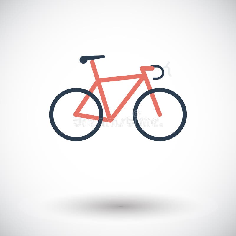 Icono de la bicicleta libre illustration Icono de la bicicleta libre illustration