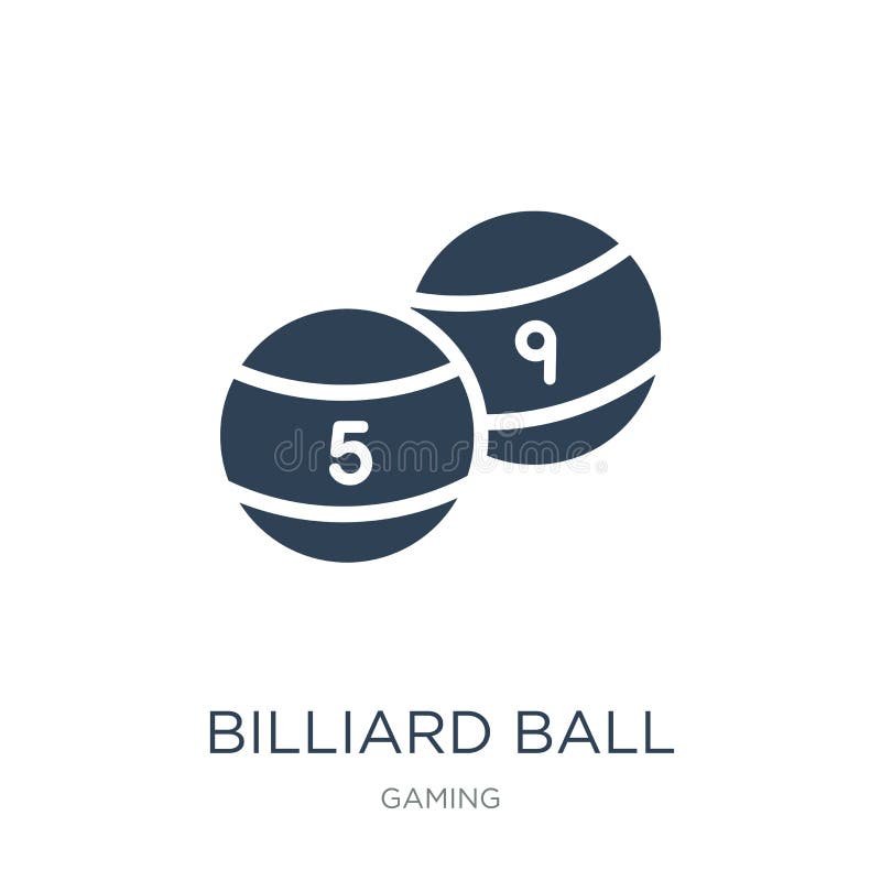icono de la bola de billar en estilo de moda del diseño icono de la bola de billar aislado en el fondo blanco icono del vector de ilustración del vector icono de la bola de billar en estilo de moda del diseño icono de la bola de billar aislado en el fondo blanco icono del vector de ilustración del vector