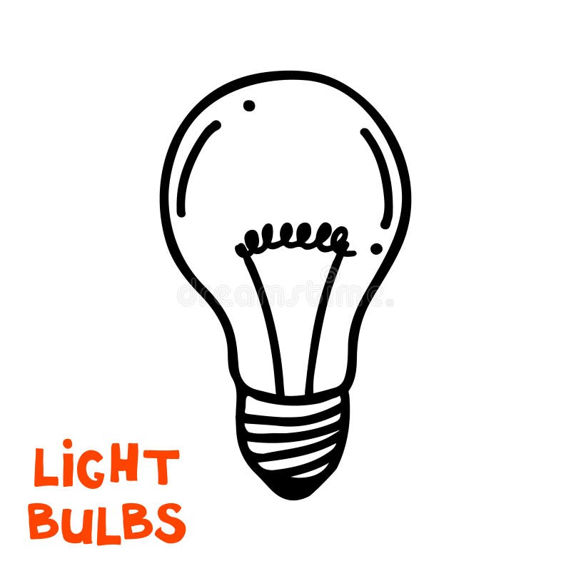 Icono de la bombilla Concepto de inspiración grande de las ideas, innovación, i stock de ilustración Icono de la bombilla Concepto de inspiración grande de las ideas, innovación, i stock de ilustración