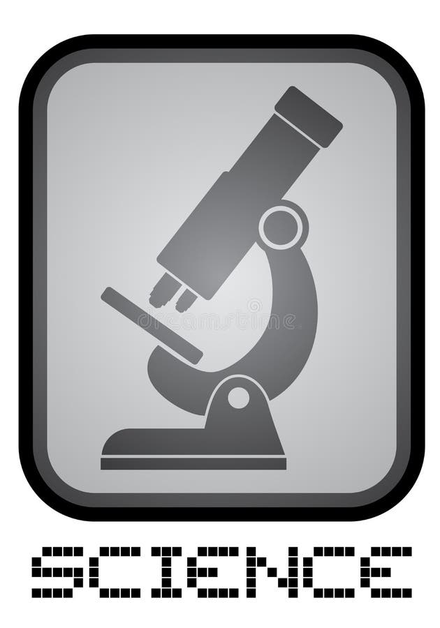 Icono de la ciencia stock de ilustración Icono de la ciencia stock de ilustración