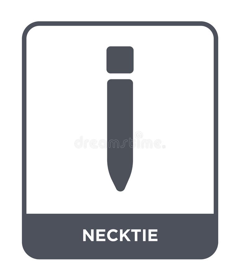 icono de la corbata en estilo de moda del diseño Icono de la corbata aislado en el fondo blanco símbolo plano simple y moderno de stock de ilustración icono de la corbata en estilo de moda del diseño Icono de la corbata aislado en el fondo blanco símbolo plano simple y moderno de stock de ilustración