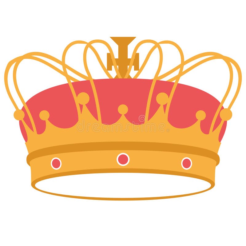 Icono De La Corona Dorada Reina O Rey Aislado Ilustración del Vector -  Ilustración de icono, joya: 276152108