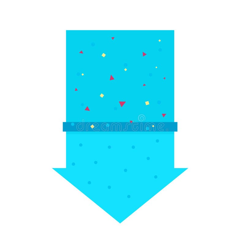 Icono de la filtración del agua stock de ilustración Icono de la filtración del agua stock de ilustración