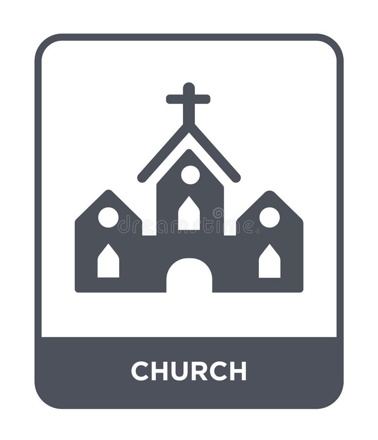icono de la iglesia en estilo de moda del diseño Icono de la iglesia aislado en el fondo blanco símbolo plano simple y moderno de ilustración del vector icono de la iglesia en estilo de moda del diseño Icono de la iglesia aislado en el fondo blanco símbolo plano simple y moderno de ilustración del vector