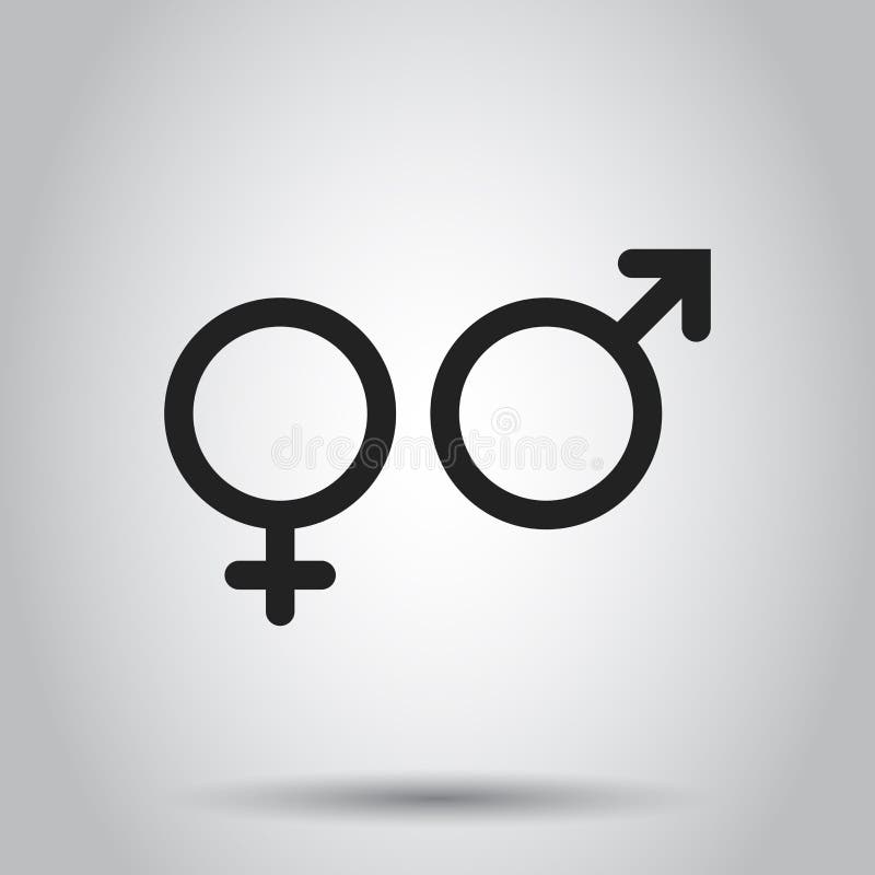 Icono de la muestra del género Ejemplo del vector en fondo aislado BU libre illustration Icono de la muestra del género Ejemplo del vector en fondo aislado BU libre illustration