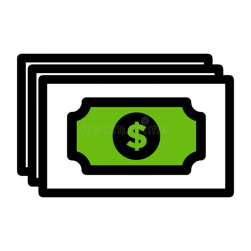 icono-de-la-nota-del-d-lar-vector-eps10-ilustraci-n-del-vector