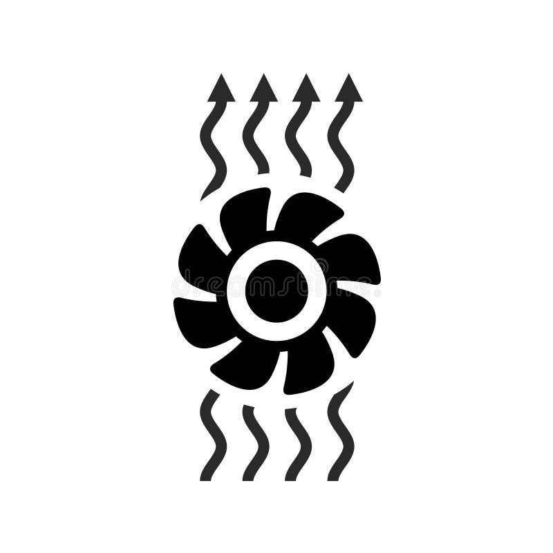 Icono de la ventilación del extractor
