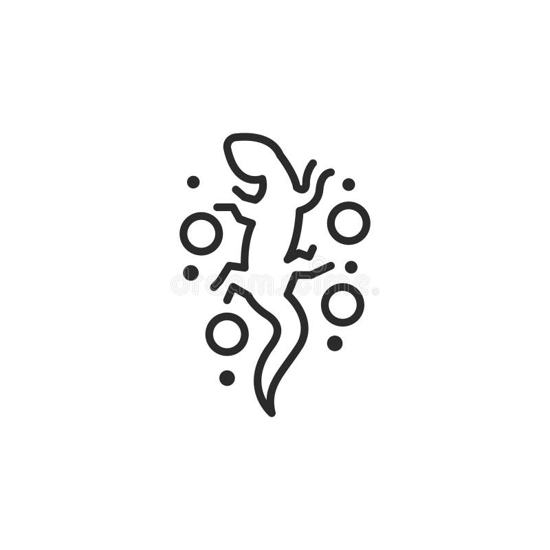 Icono de lagarto libre illustration