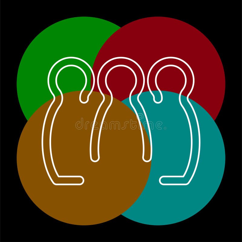 Icono de los bolos pernos de bolos del vector - juego de los deportes stock de ilustración Icono de los bolos pernos de bolos del vector - juego de los deportes stock de ilustración