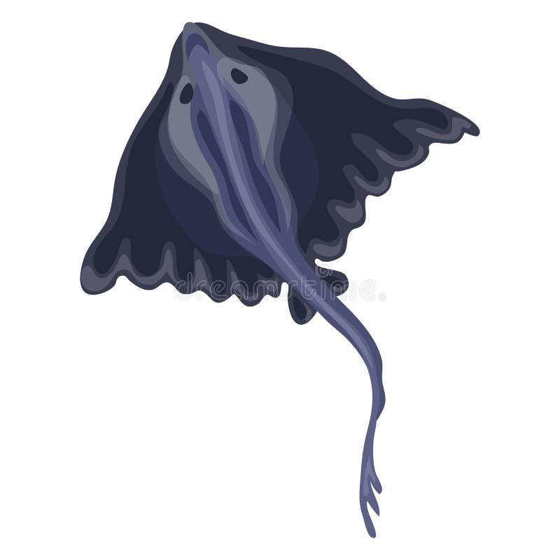 Icono de los pescados del calambre, estilo de la historieta libre illustration Icono de los pescados del calambre, estilo de la historieta libre illustration