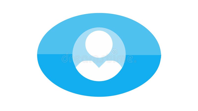Icono de perfil de usuario en blanco para marcador de posición o diseño vectorial predeterminado AI generativo stock de ilustración