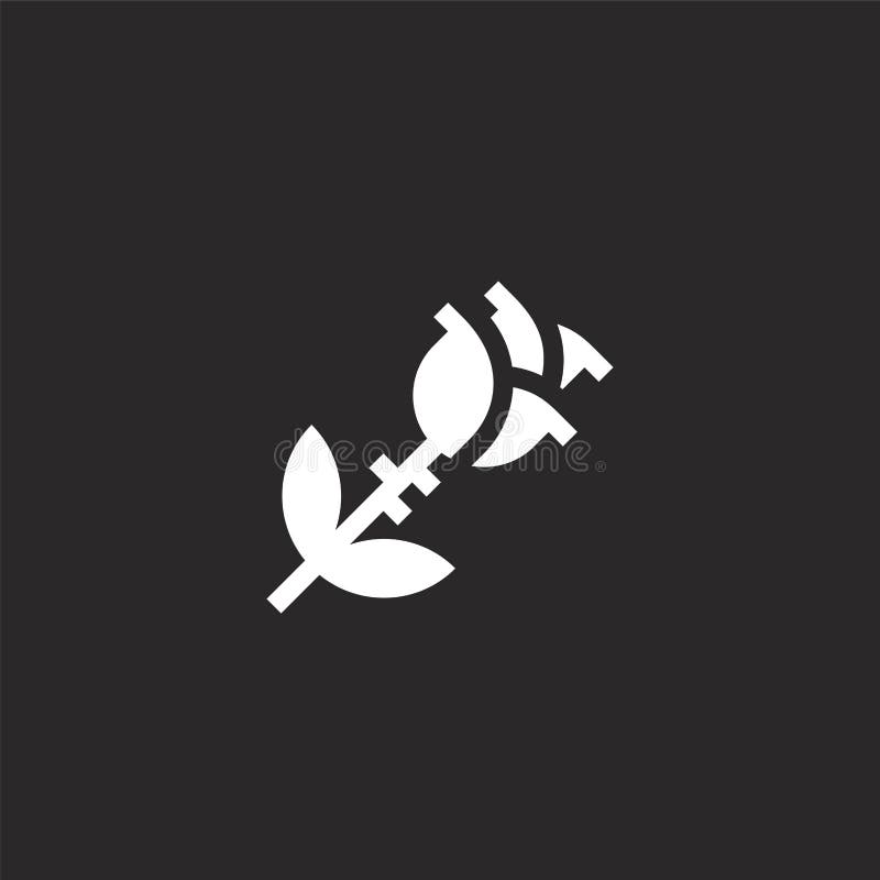 Icono de Rose Llenado subió el icono para el diseño y el móvil, desarrollo de la página web del app icono color de rosa de la col stock de ilustración Icono de Rose Llenado subió el icono para el diseño y el móvil, desarrollo de la página web del app icono color de rosa de la col stock de ilustración