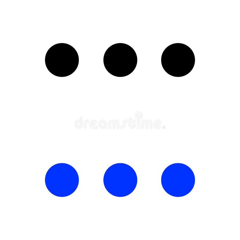 Icono De Tres Puntos Elemento De La  Para El Concepto Y El Icono