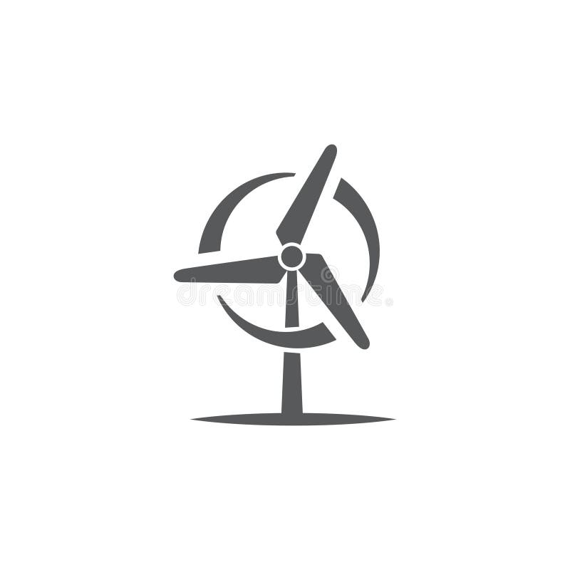 Turbina Eólica En Icono De Dibujos Animados Ilustración del Vector -  Ilustración de azul, potencia: 228439313