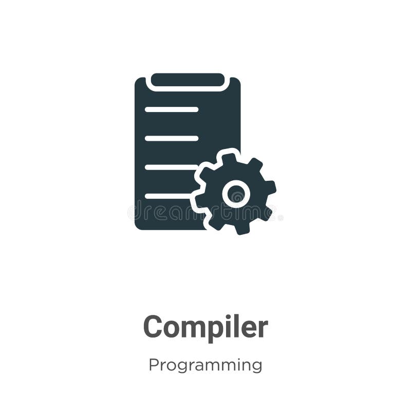 Icono Del Vector Del Compilador En 6 Estilos Modernos Diferentes