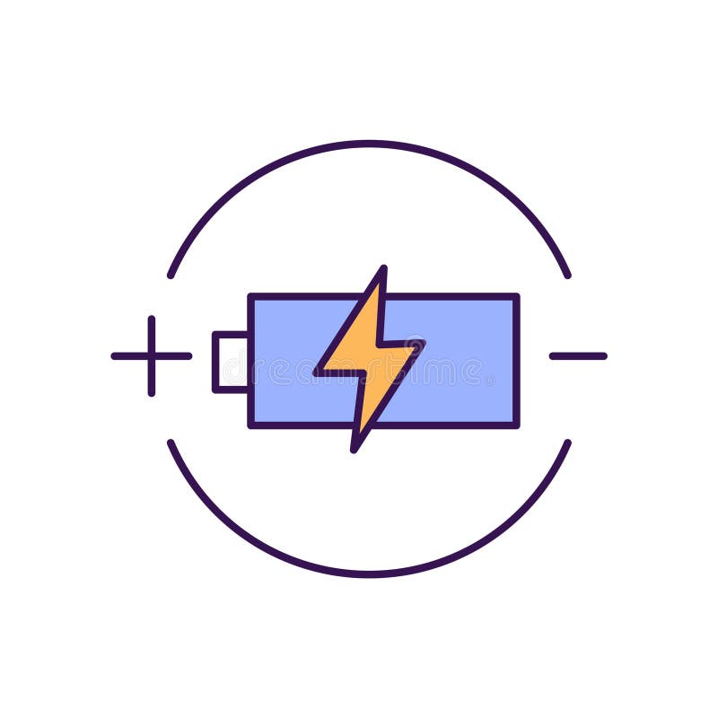 Rechargeable Vector Icon which can easily modify or edit. Rechargeable Vector Icon which can easily modify or edit