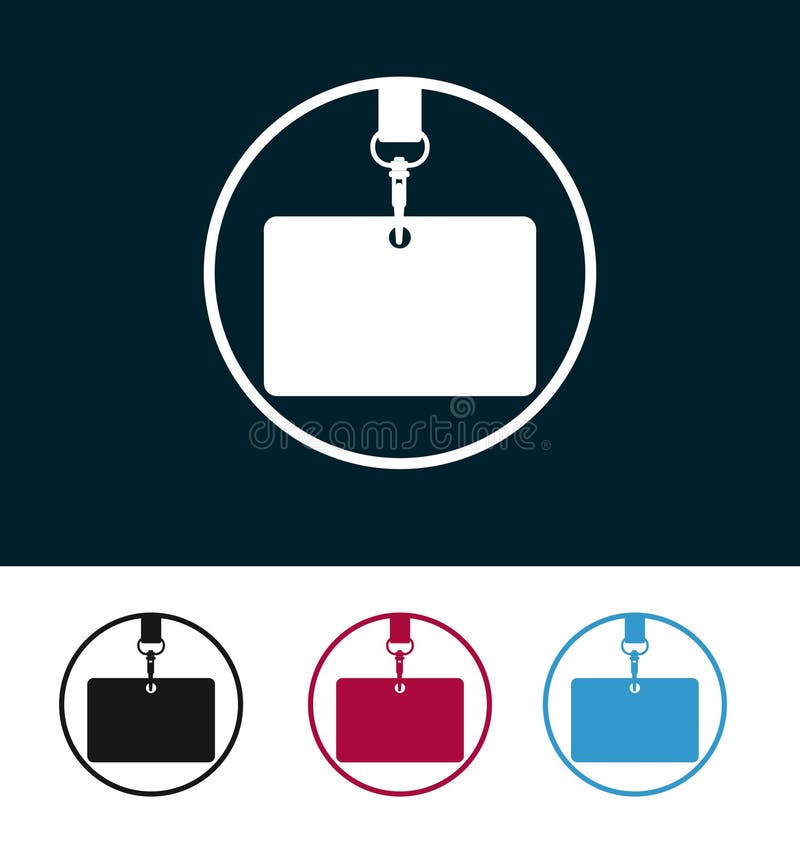 Icono del acollador Diversas opciones del color Bages color plano stock de ilustración