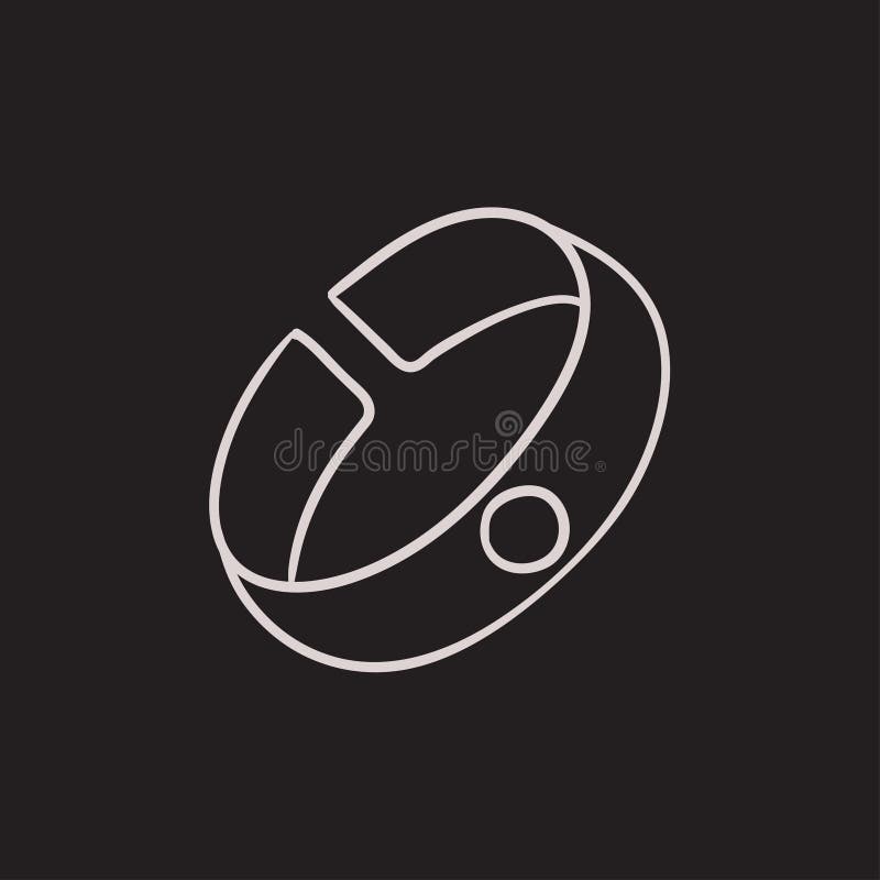 Icono del bosquejo de la pulsera libre illustration Icono del bosquejo de la pulsera libre illustration