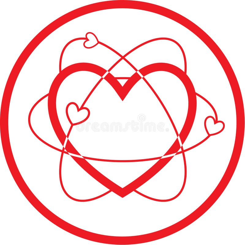 Icono del corazón del vector libre illustration Icono del corazón del vector libre illustration