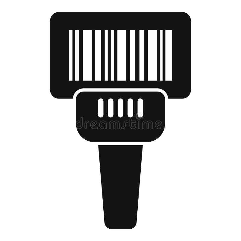 Icono del escáner de código de barras inteligentes vector simple. respuesta rápida ilustración del vector