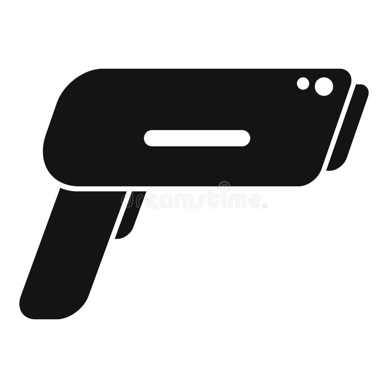 Icono del escáner de código de barras vector simple. análisis inteligente ilustración del vector
