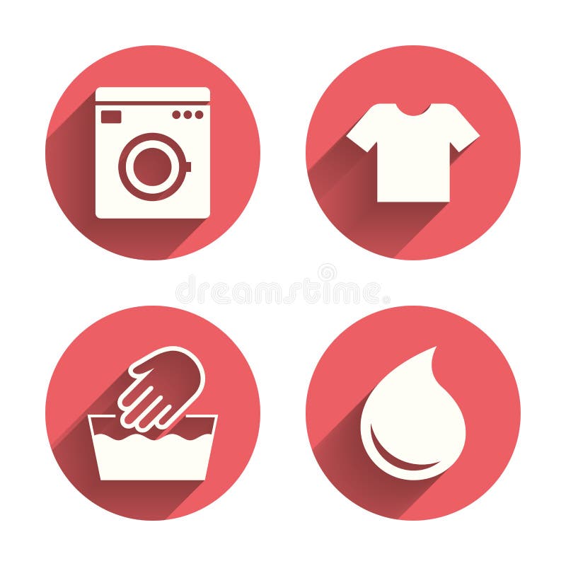 Icono del lavado Símbolo no lavable a máquina