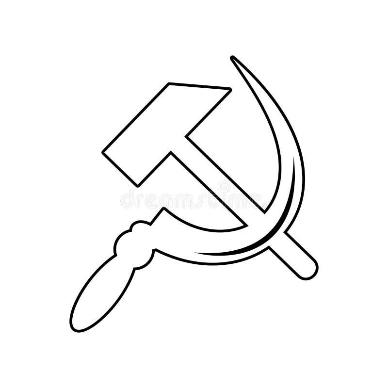 Icono del martillo y de la hoz Elemento del capitalismo del comunismo para el concepto y el icono m?viles de los apps de la web E libre illustration Icono del martillo y de la hoz Elemento del capitalismo del comunismo para el concepto y el icono m?viles de los apps de la web E libre illustration