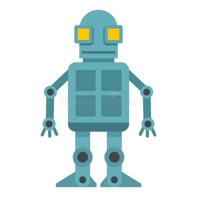 Icono del robot de Android aislado stock de ilustración Icono del robot de Android aislado stock de ilustración
