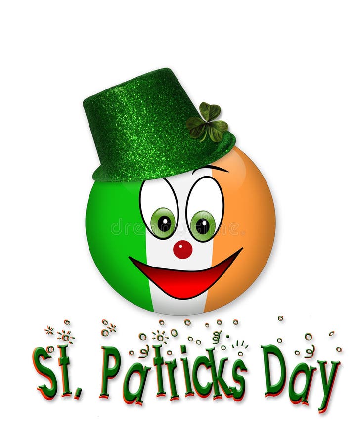Icono del smiley del día del St Patricks libre illustration Icono del smiley del día del St Patricks libre illustration