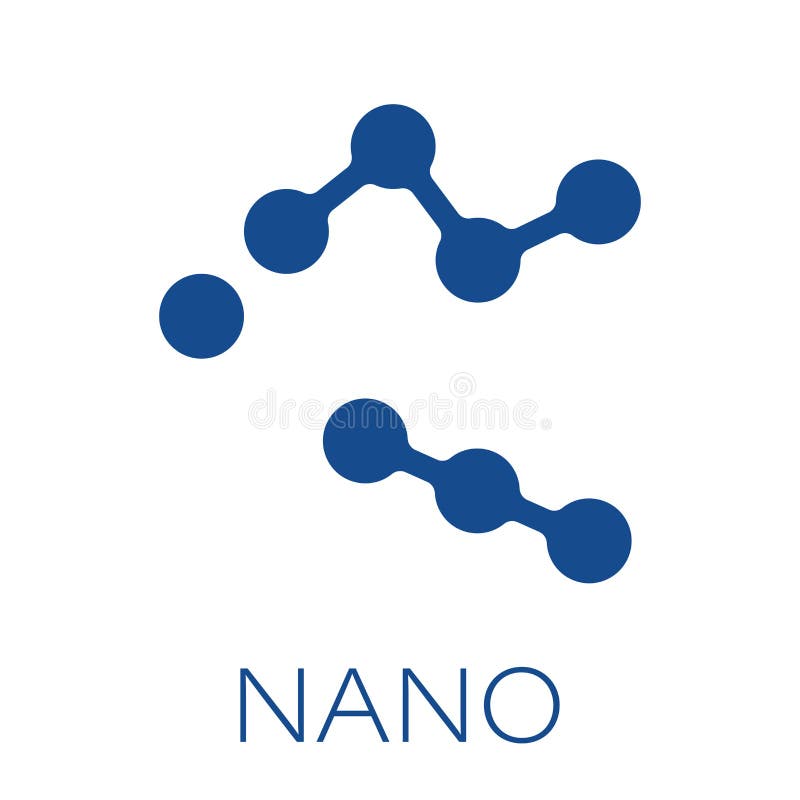 Icono del vector de la estructura de la molécula en estilo plano Dinero crypto nano libre illustration Icono del vector de la estructura de la molécula en estilo plano Dinero crypto nano libre illustration