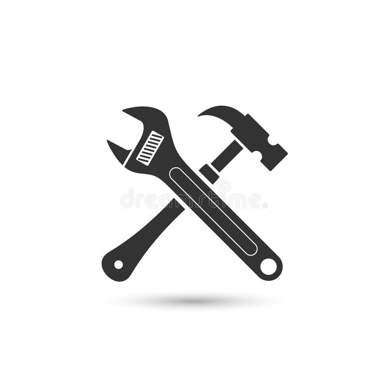 Ilustración De Vector De Llave Inglesa De La Colección De Herramientas. Llave  Inglesa De La Celebración Del Día Del Trabajo. Apto Para El Símbolo De  Construcción O Reparación. Diseño De Llave Aislado