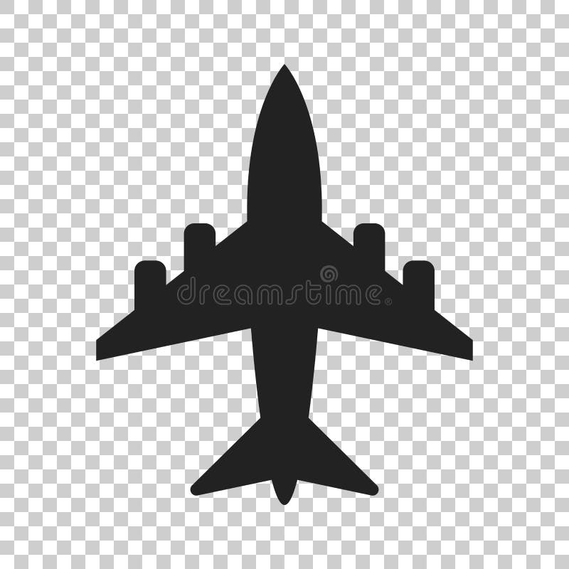 Icono del vector de la muestra del aeroplano Ejemplo plano del aeropuerto Negocios stock de ilustración Icono del vector de la muestra del aeroplano Ejemplo plano del aeropuerto Negocios stock de ilustración