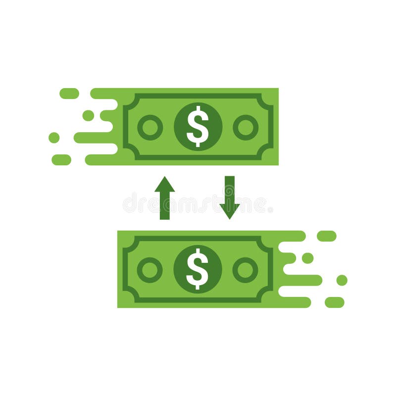 Icono Del Vector De Transferencia De Dinero De Env o R pido Logotipo icono-del-vector-de-transferencia-de-dinero-de-env-o-r-pido-logotipo