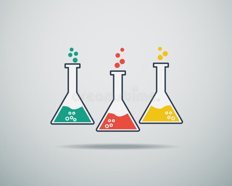 Icono del vidrio del laboratorio libre illustration Icono del vidrio del laboratorio libre illustration