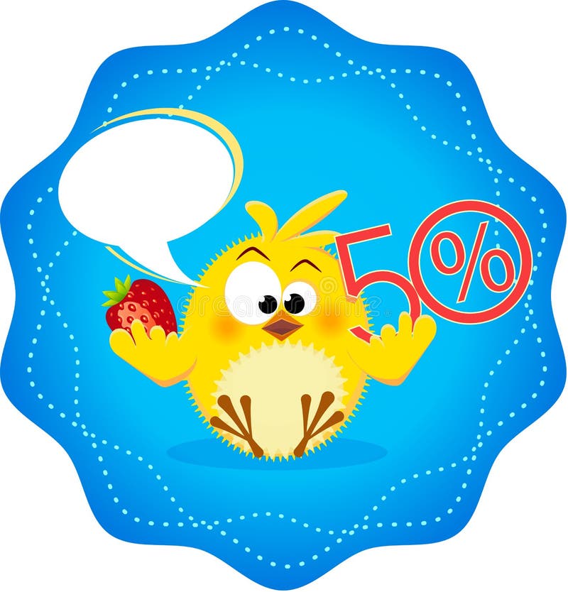 Icono divertido con el restaurante 5 de los pollos stock de ilustración Icono divertido con el restaurante 5 de los pollos stock de ilustración