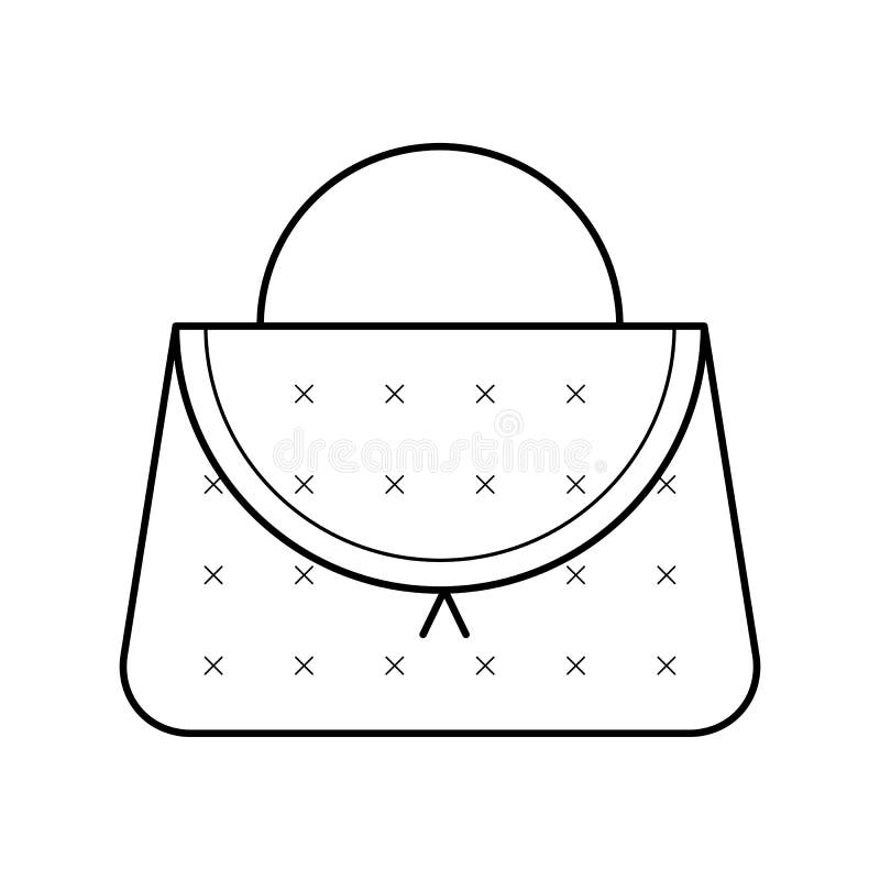 Icono elegante del bolso del cosmetólogo, ejemplo del vector ilustración del vector Icono elegante del bolso del cosmetólogo, ejemplo del vector ilustración del vector