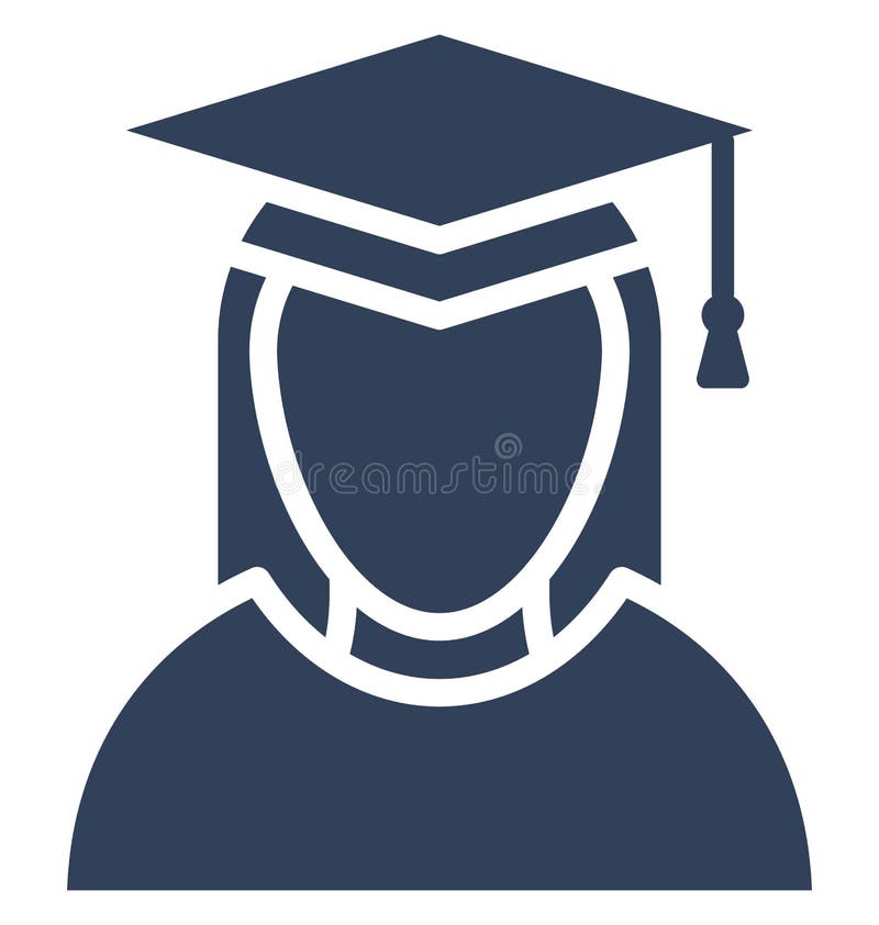 Icono graduado del vector que puede modificarse o corregir fácilmente ilustración del vector