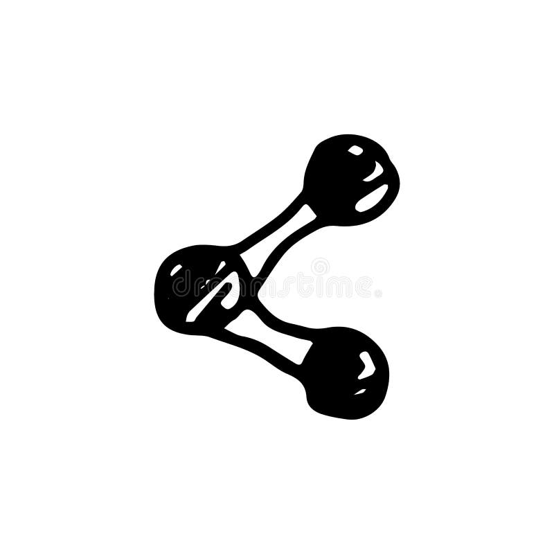 Icono Handdrawn del garabato de la parte Bosquejo negro dibujado mano Symbo de la muestra ilustración del vector Icono Handdrawn del garabato de la parte Bosquejo negro dibujado mano Symbo de la muestra ilustración del vector