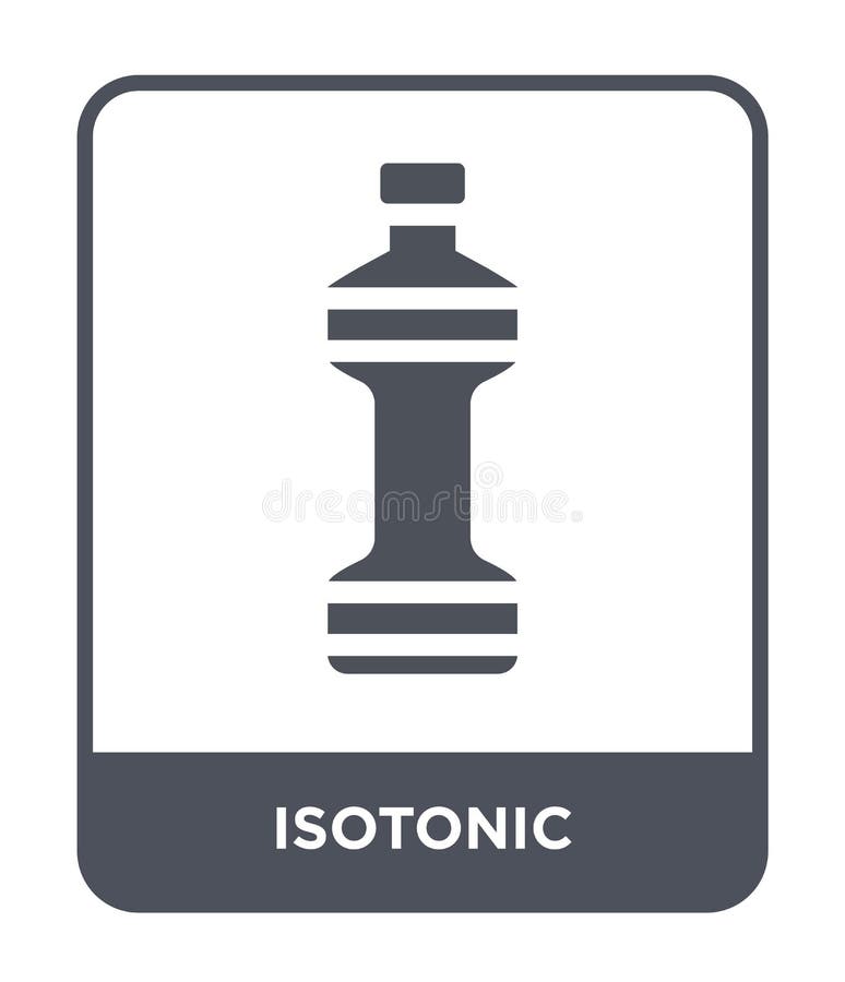 icono isotónico en estilo de moda del diseño icono isotónico aislado en el fondo blanco plano simple y moderno del icono isotónic ilustración del vector icono isotónico en estilo de moda del diseño icono isotónico aislado en el fondo blanco plano simple y moderno del icono isotónic ilustración del vector