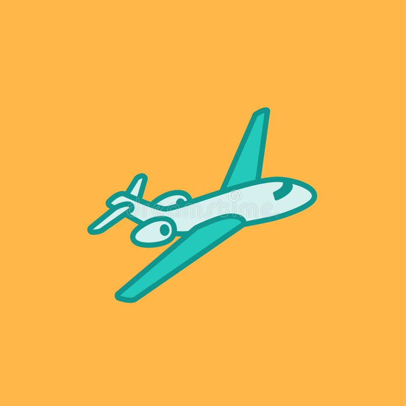 Icono moderno plano stock de ilustración Icono moderno plano stock de ilustración