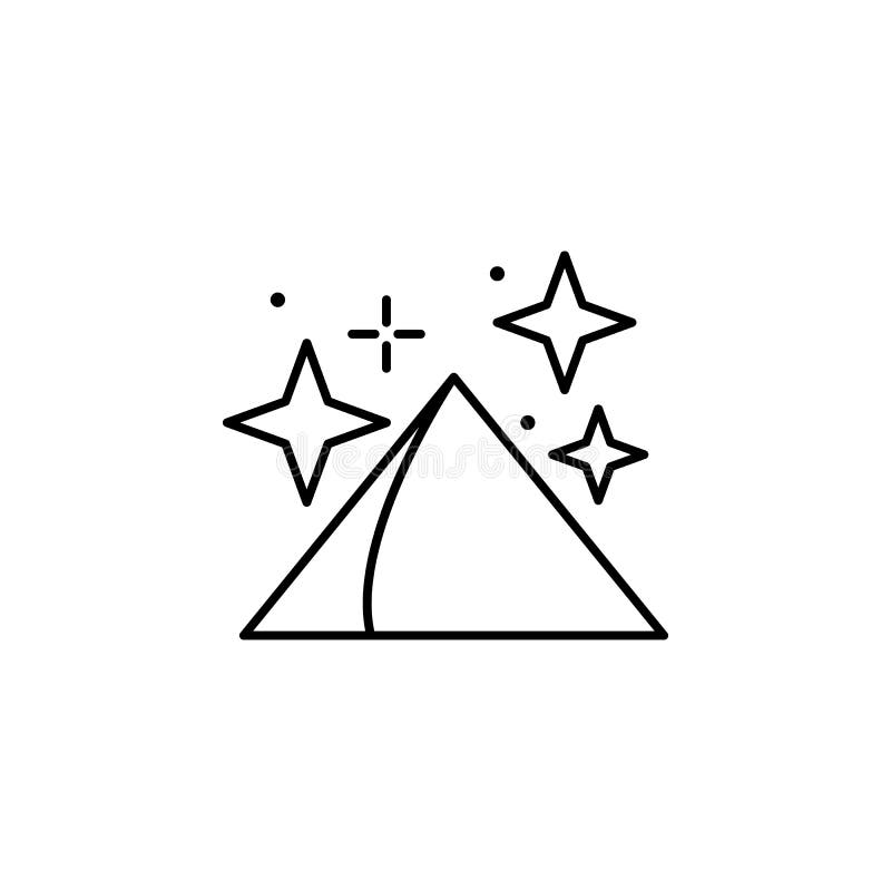 Icono mágico del esquema del polvo Las muestras y los símbolos se pueden utilizar para la web, logotipo, app móvil, UI, UX stock de ilustración Icono mágico del esquema del polvo Las muestras y los símbolos se pueden utilizar para la web, logotipo, app móvil, UI, UX stock de ilustración